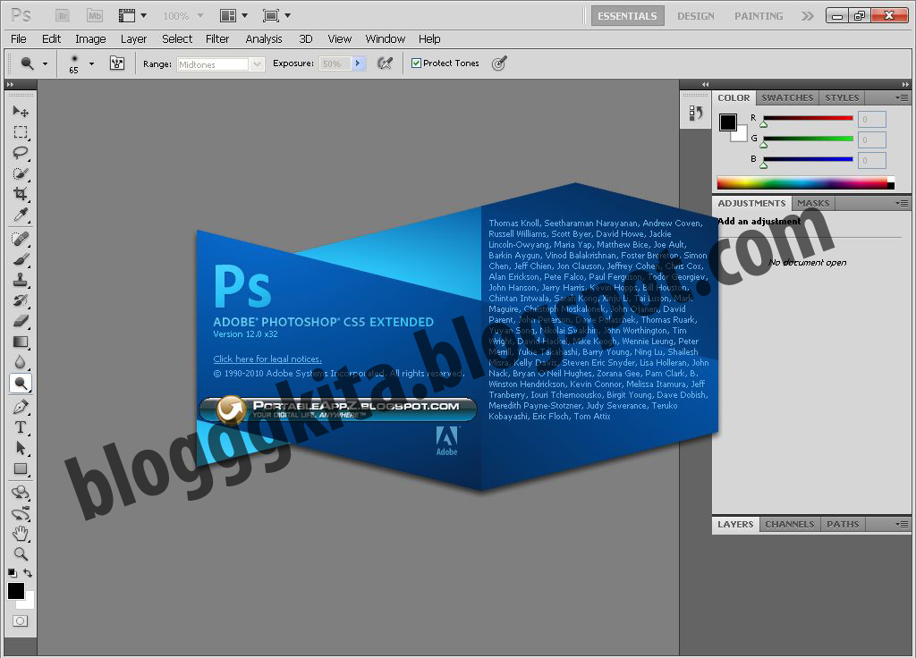 Adobe photoshop portable free download